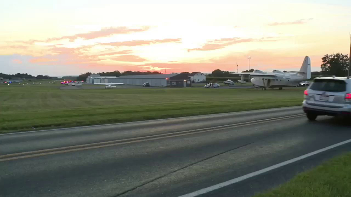 Midair crash in Pennsylvania