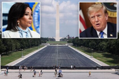 Trump sternly rebukes Jeanine Pirro’s decision to withdraw charges against alleged Reflecting Pool vandal David Hearn: ‘I disagree 100%’