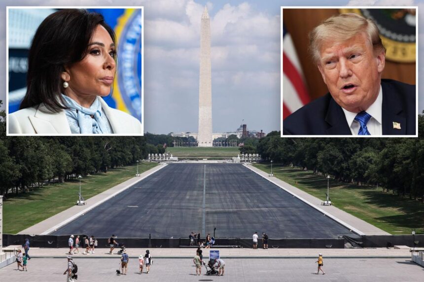 Trump sternly rebukes Jeanine Pirro’s decision to withdraw charges against alleged Reflecting Pool vandal David Hearn: ‘I disagree 100%’