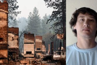 Washington wildfire arson suspect previously charged with first-degree murder, records show