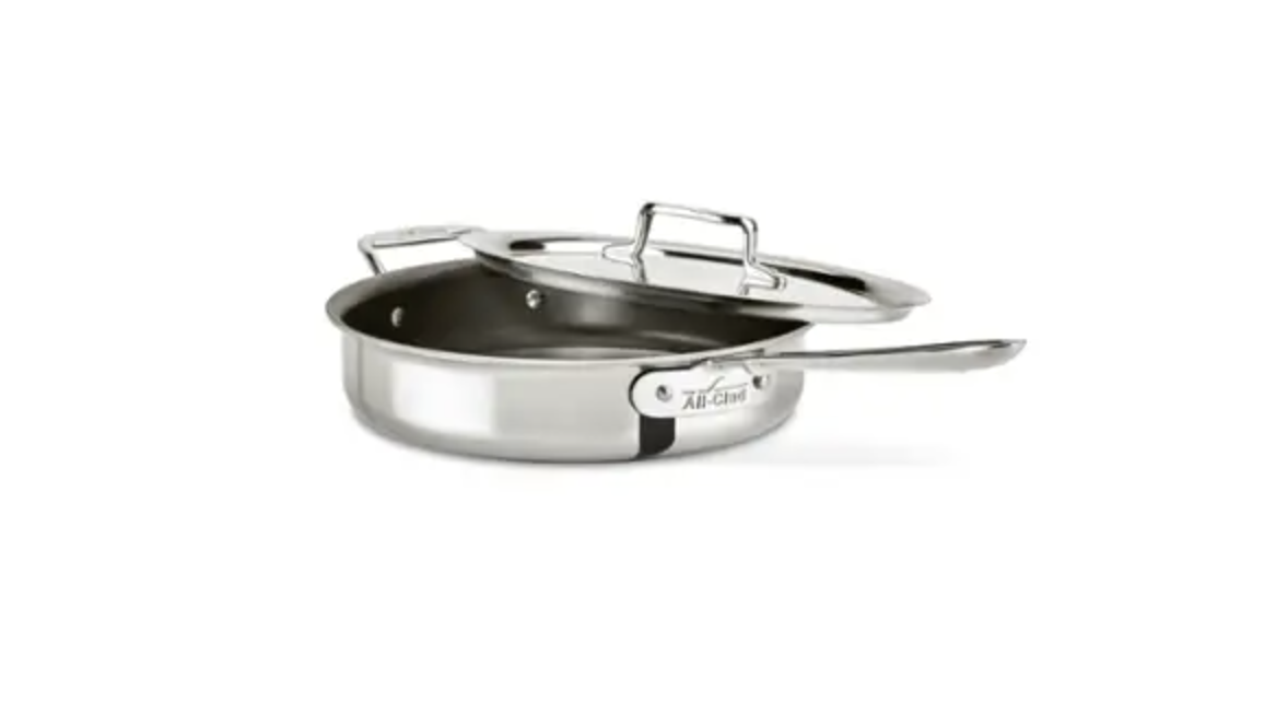 all-clad covered skillet