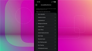 The Accessibility Controls menu.