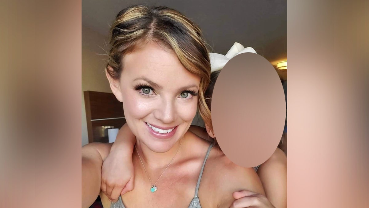 Britagne Miller, of Kansas, with one child