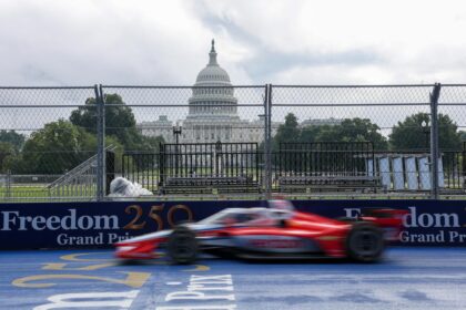 DC transforms into Indy racetrack for final America 250 celebration