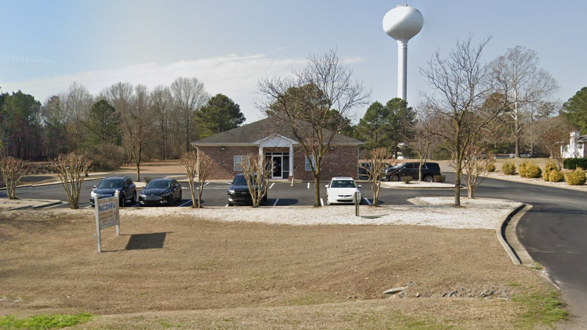 The DMV office in Erwin, North Carolina.