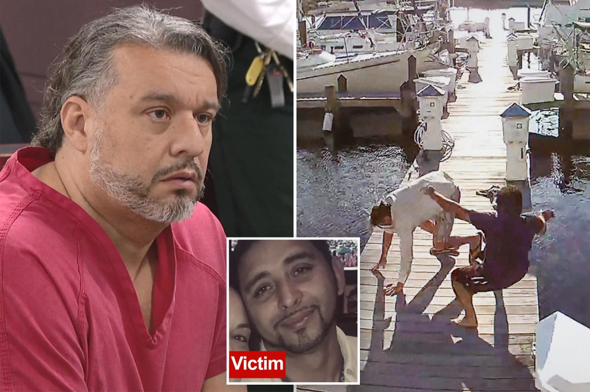 Florida boater sentenced to life in prison for killing drinking buddy, pushing him into water during marina fight