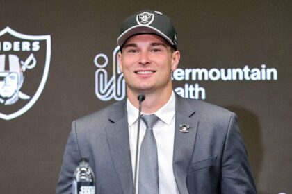 Raiders’ Fernando Mendoza once again goes viral during an interview for hilarious Joe Buck greeting