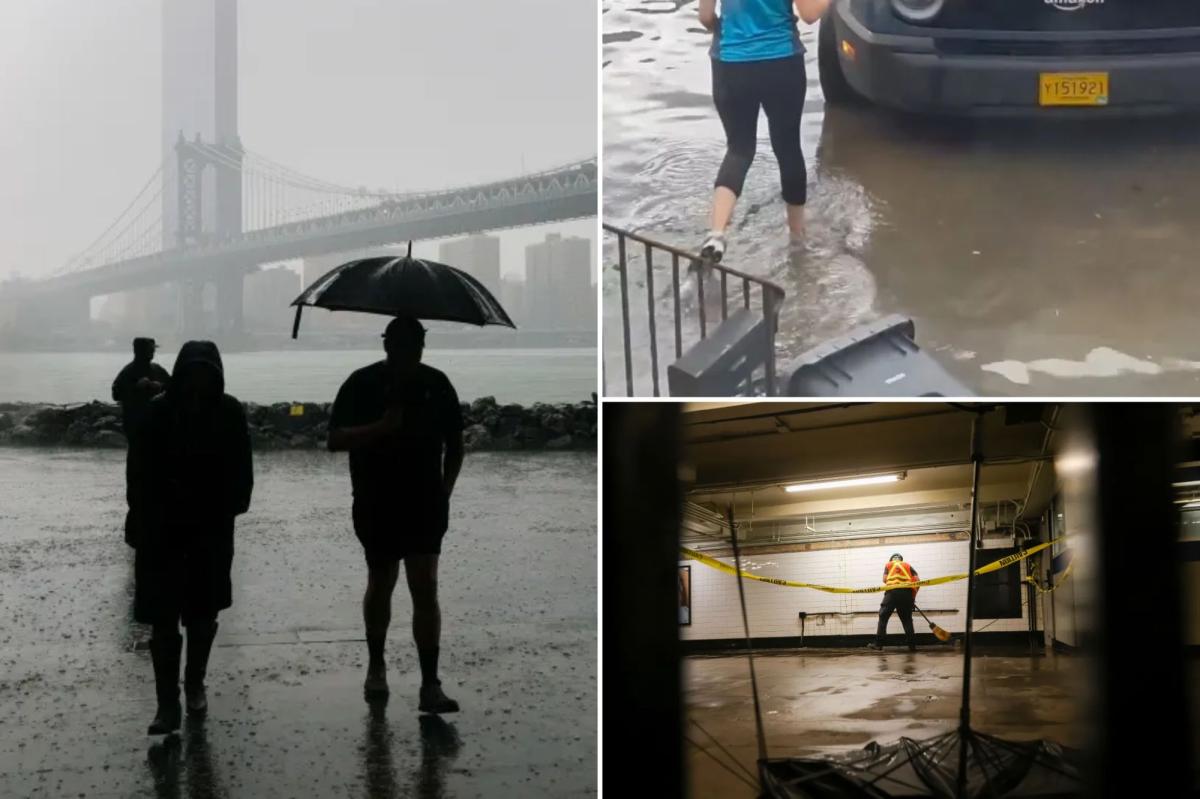 NYC submerged in wettest summer in 5 years — that comptroller warns will only get worse without change