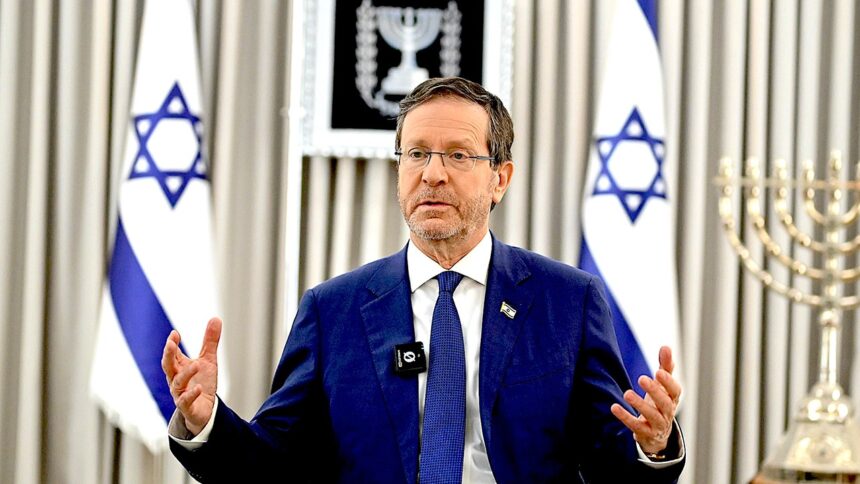 Israeli President Herzog calls antisemitism a ‘contamination of societies’ as hate crimes surge