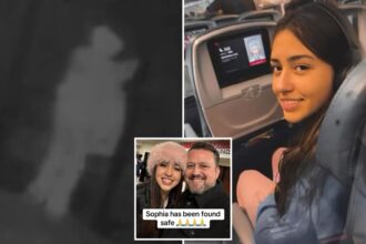 Missing teen Sophia Cover seen flying home to Florida with dad after being found 1,200 miles away in NJ