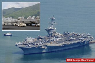 US military moving last aircraft carrier out of the Pacific to prioritize operations in Iran