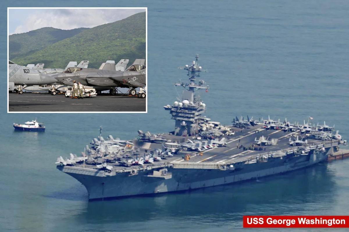 US military moving last aircraft carrier out of the Pacific to prioritize operations in Iran
