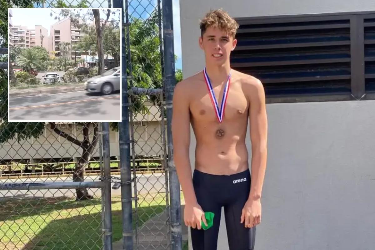 Naked champion swimmer accused of beating security guard to death with water bottle at Hawaiian resort