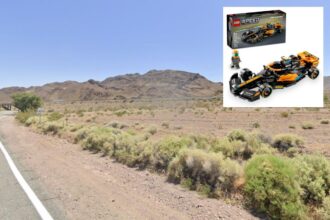 Mystery as K in Legos stolen from train turn up in California desert