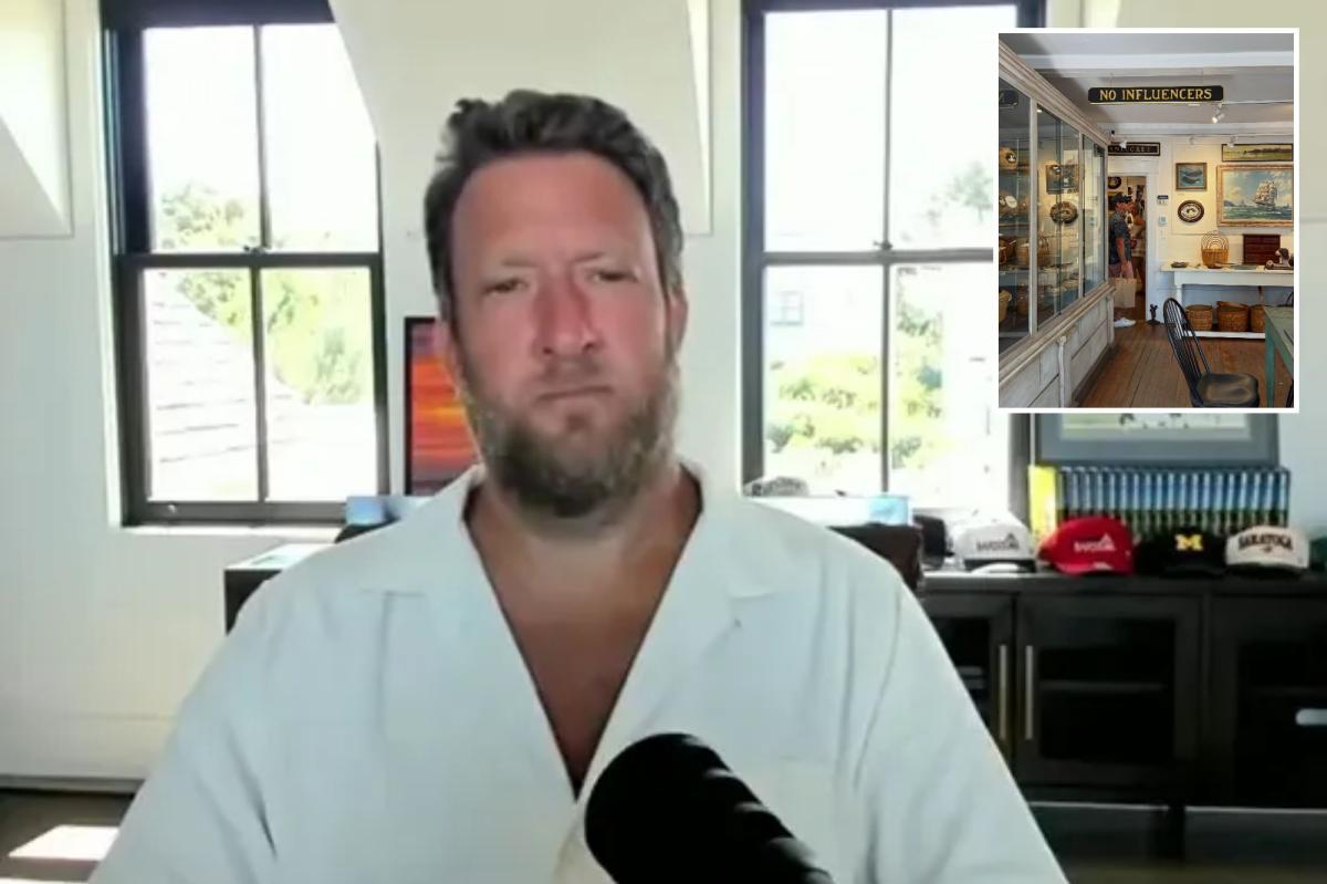 Dave Portnoy blasts ‘trashy, ratchet influencers’ invading Nantucket following viral sign controversy
