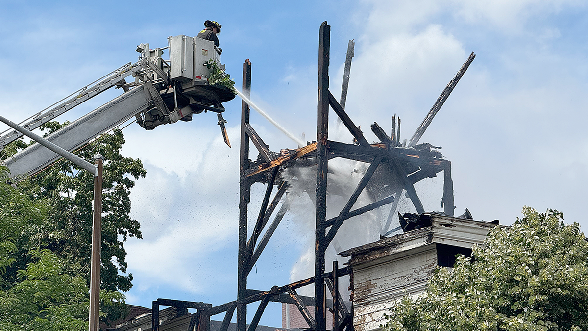 South Bushwick Reformed Church fire
