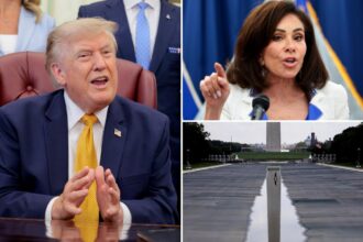 Trump says Jeanine Pirro ‘choked’ by tossing out Reflecting Pool ‘vandalism’ case against Olympian: ‘Folded like an umbrella’
