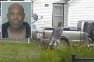 Chilling ring camera footage exposes unhinged Kansas sex offender — only days before grisly murder-suicide