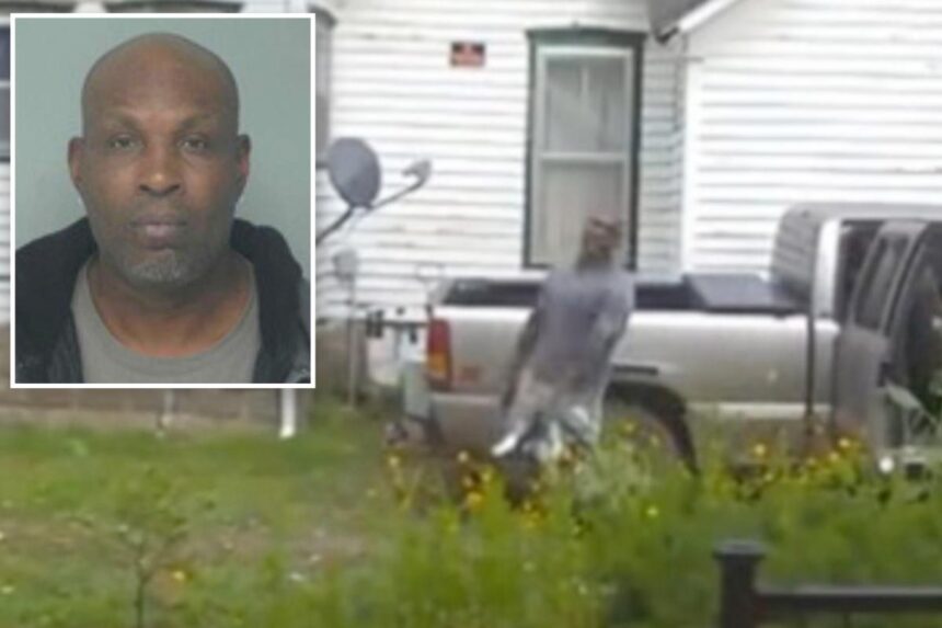 Chilling ring camera footage exposes unhinged Kansas sex offender — only days before grisly murder-suicide