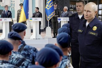 Putin ‘panicked’ as defiant Ukraine marks Independence Day under Russian bombardment
