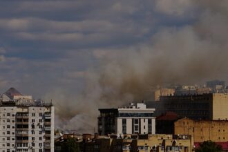 Russian drone strikes Ukraine Security Service HQ in central Kyiv