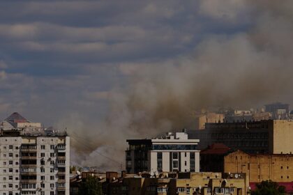 Russian drone strikes Ukraine Security Service HQ in central Kyiv
