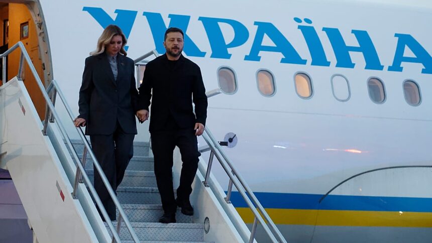 At least two killed in Russian attacks as Zelenskyy travels to Canada