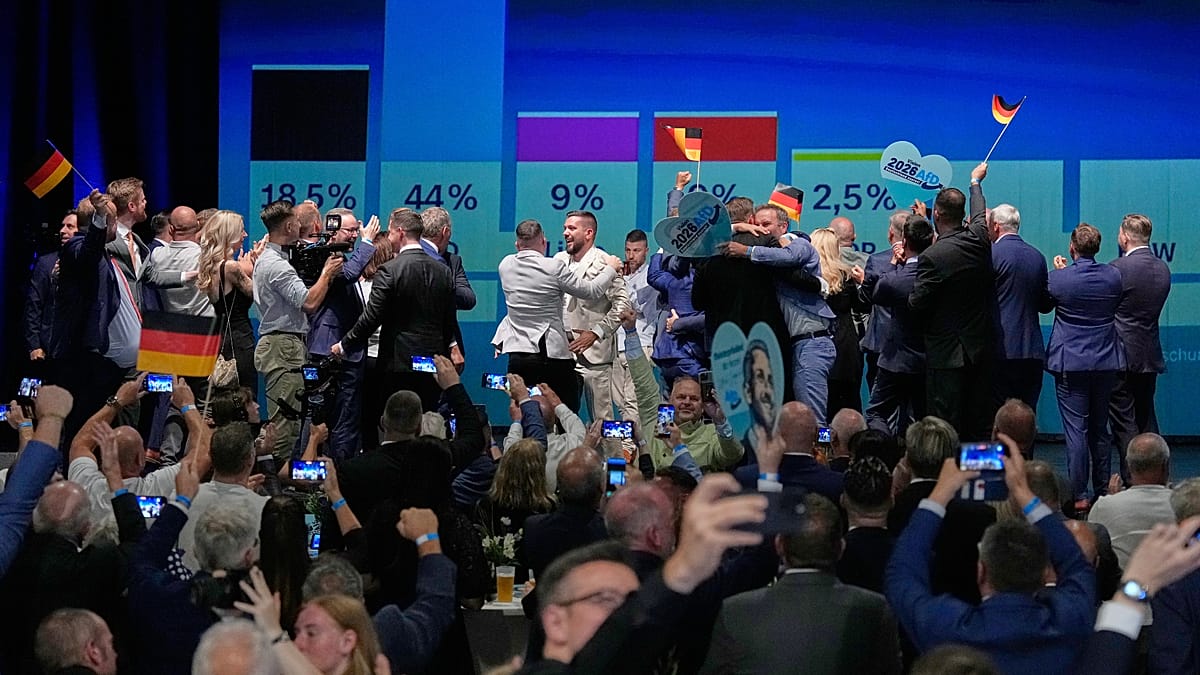 Germany’s far-right surge rattles Europe’s political foundations