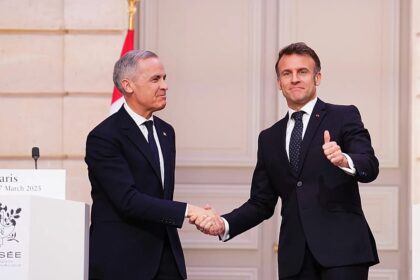Macron touts relationship with Canada in Saint Pierre and Miquelon