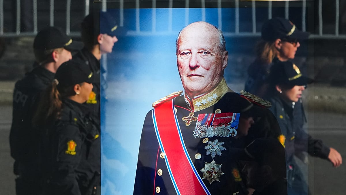 Norway bids farewell to King Harald V, ‘grandfather’ of the nation