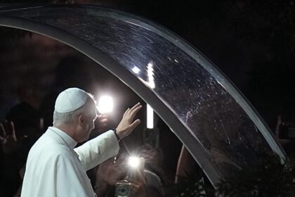 Pope Leo arrives in Lourdes for Second Leg of France Visit