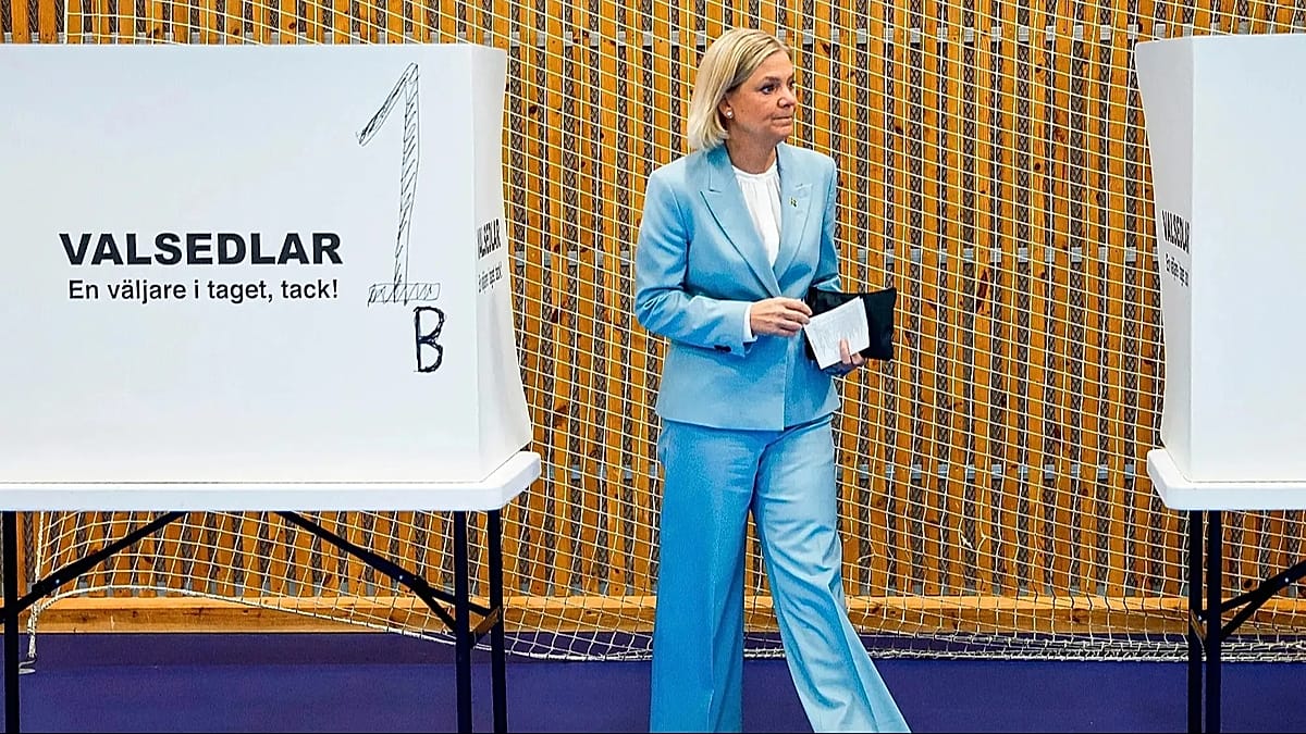 Sweden’s centre-left holds one-seat lead in early results