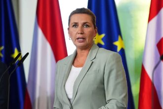 Danish PM condemns Russian flare attack on helicopter as ‘reckless’