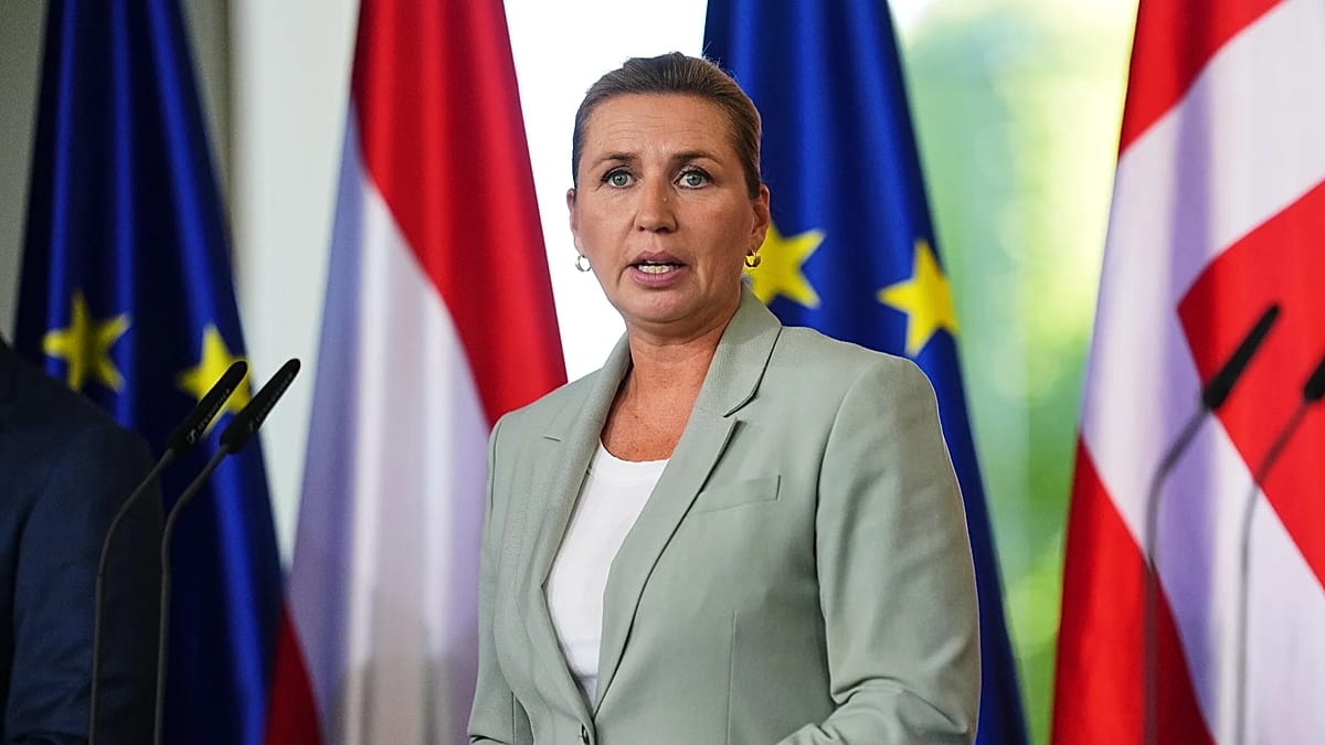 Danish PM condemns Russian flare attack on helicopter as ‘reckless’