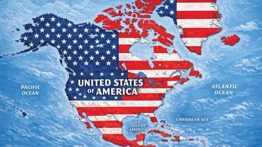 Trump’s map puts Iceland in the USA but Reykjavik isn’t amused
