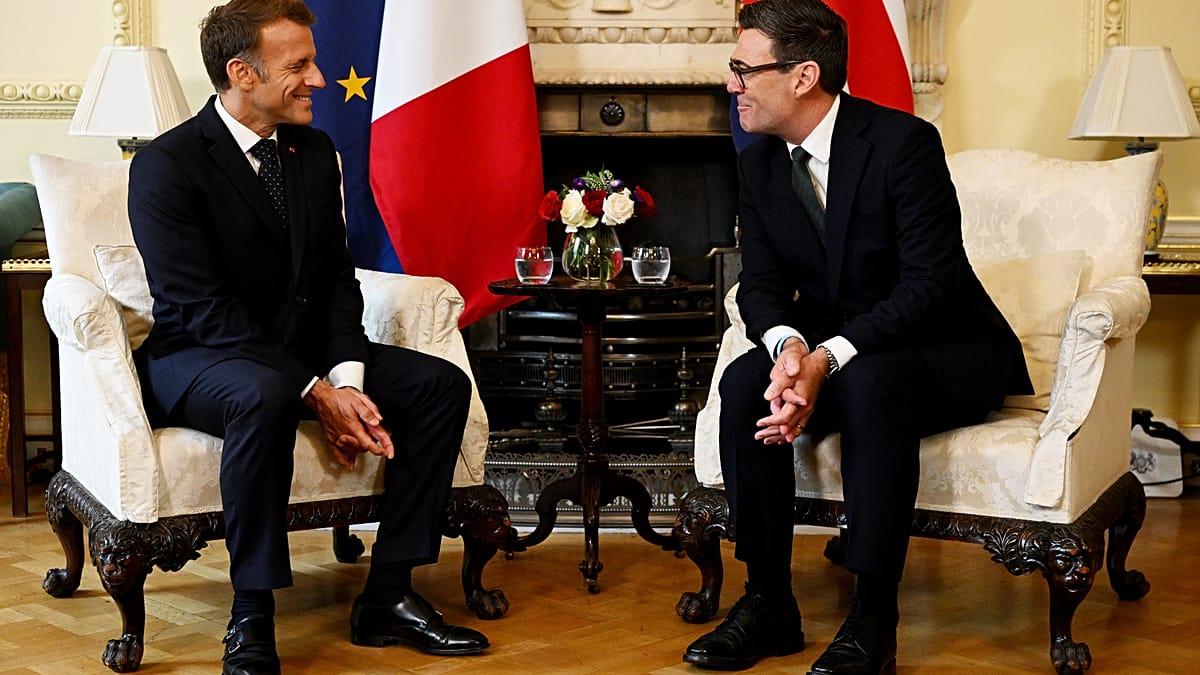 Macron and Burnham hail stronger UK-France ties in first talks