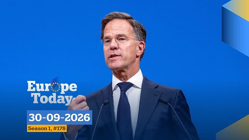 Live –  NATO’s Rutte joins Euronews’ Defence and Space Summit in Brussels