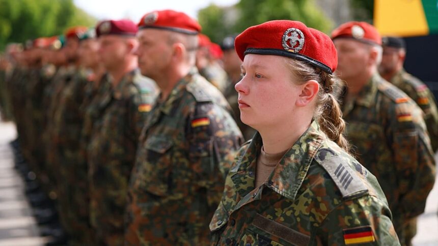Germany to deploy troops to Lithuania after volunteer shortfall