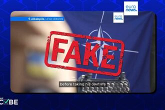 Fake Euronews video invents deadly shooting at NATO exercise