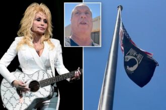 Texas preacher protests lowering American flag at post office for Dolly Parton — as he defies Trump’s order