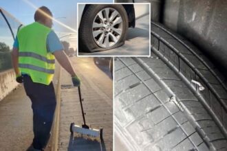 Sinister reason revealed for multiple flat tires in California community