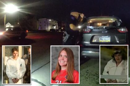 Police release video of finding murdered Pennsylvania college student in back of car