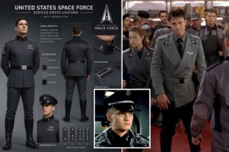 Trump reveals new Space Force uniforms inspired by ‘Starship Troopers’