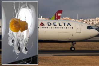 Delta plane plunges 27,000 feet in 10 minutes as oxygen masks suddenly drop aboard flight