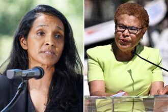 Karen Bass’s own allies fear she is floundering in LA mayor’s race: ‘energy is with Nithya’
