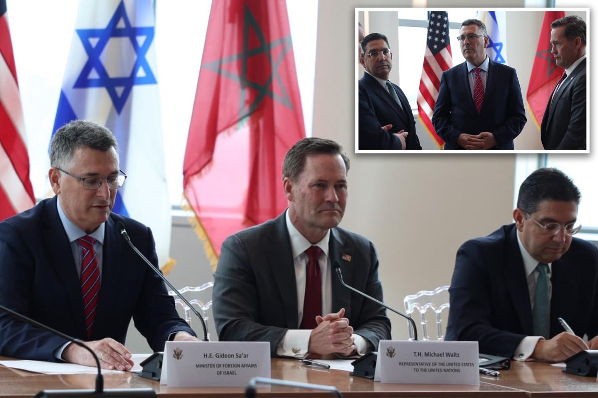 UN Ambassador Michael Waltz announces deal between Israel and Morocco deepening diplomatic ties