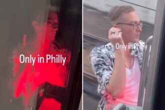 Philadelphia loon hangs from moving train, sparking probe: ‘Thin line of life and death’