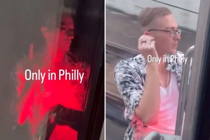 Philadelphia loon hangs from moving train, sparking probe: ‘Thin line of life and death’