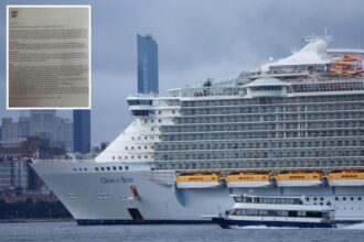 Two passengers, including 7-year-old, fall ‘critically’ ill on NJ-bound cruise ship