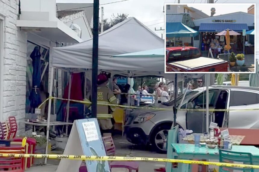 1 killed, 7 hurt on Jersey Shore after driver, 93, plows Buick into crowded restaurant